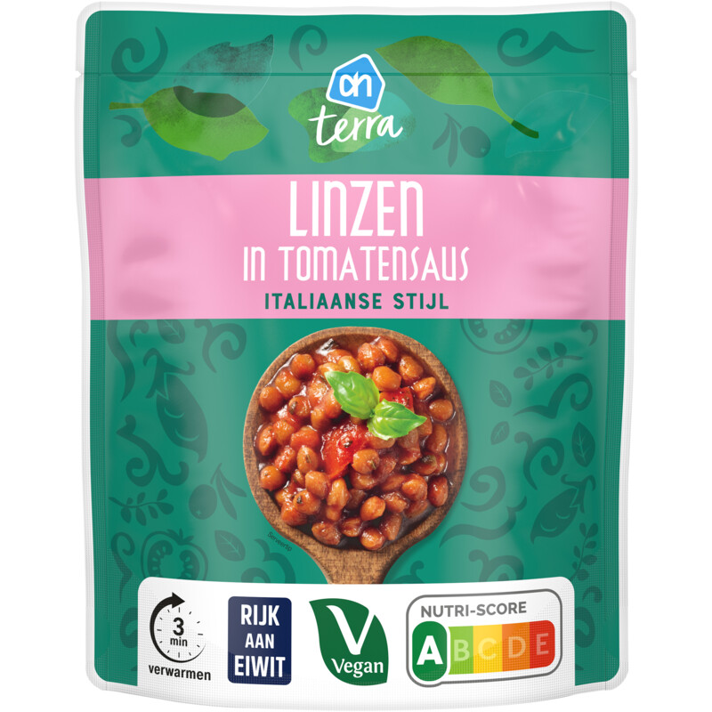 AH Terra Linzen in tomatensaus