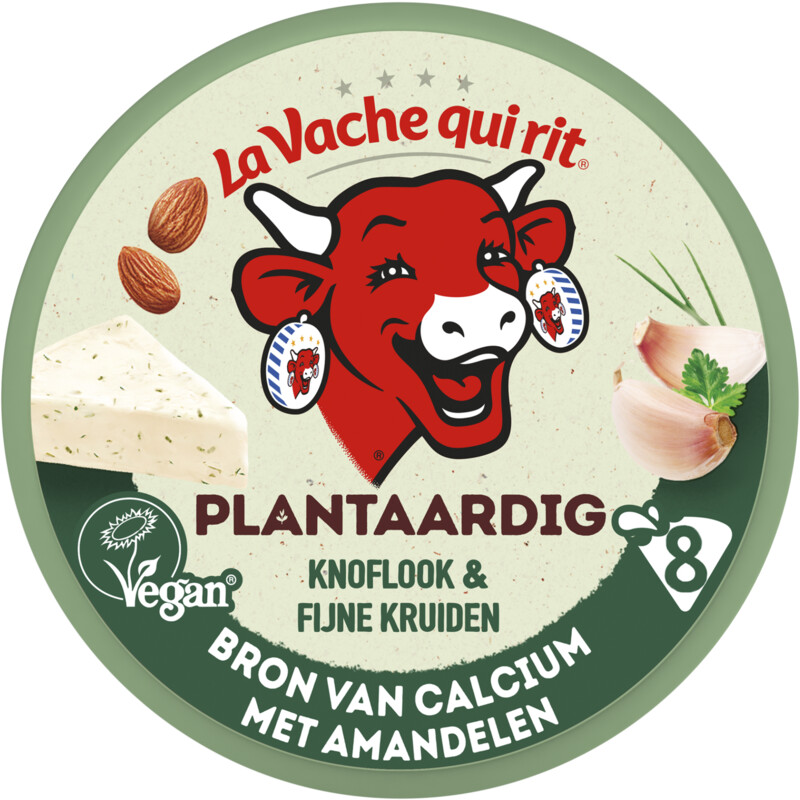 La Vache Qui Rit Plantaardig knoflook & fijne kruiden