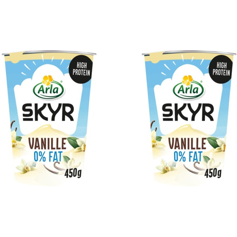 Arla Skyr vanille yoghurt 2-pack