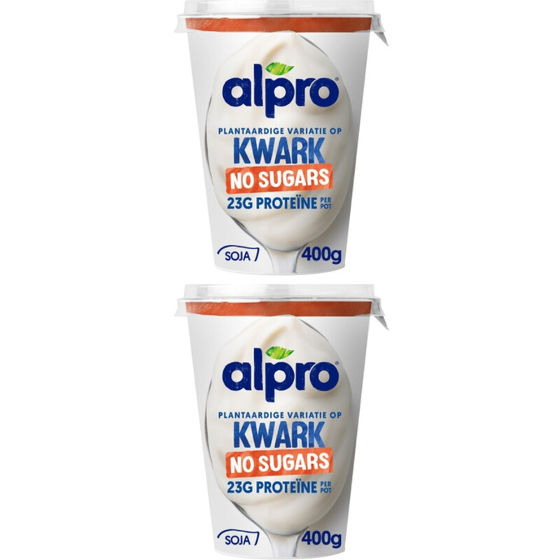 Alpro Variatie op kwark zonder suikers 2-pack