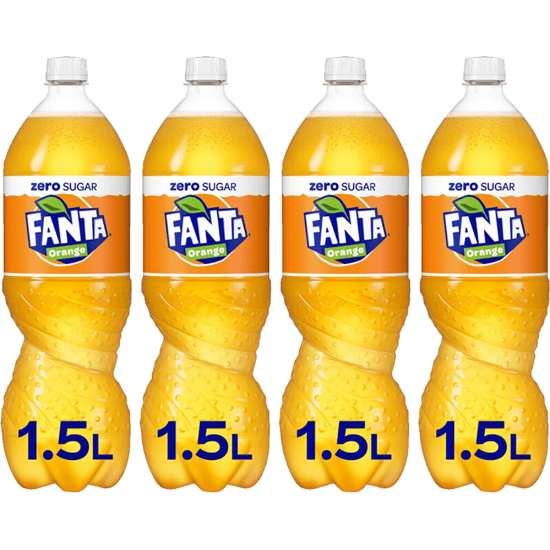Fanta Orange Zero 4-pack