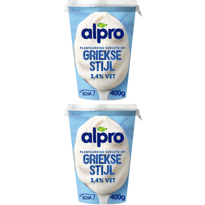 Alpro Plantaardig Griekse stijl 2-pack