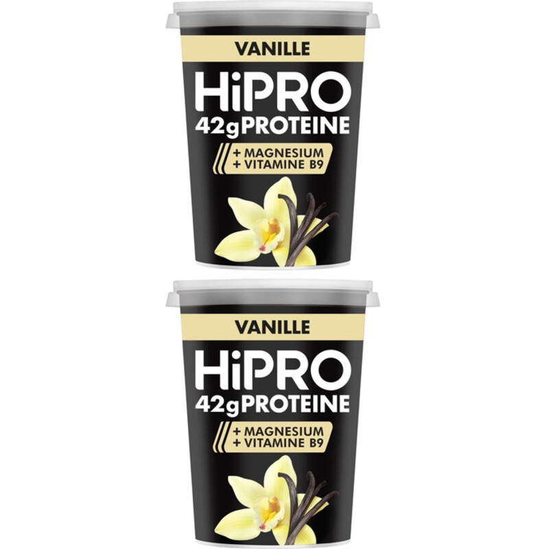 HiPRO Protein skyr stijl vanille 2-pack