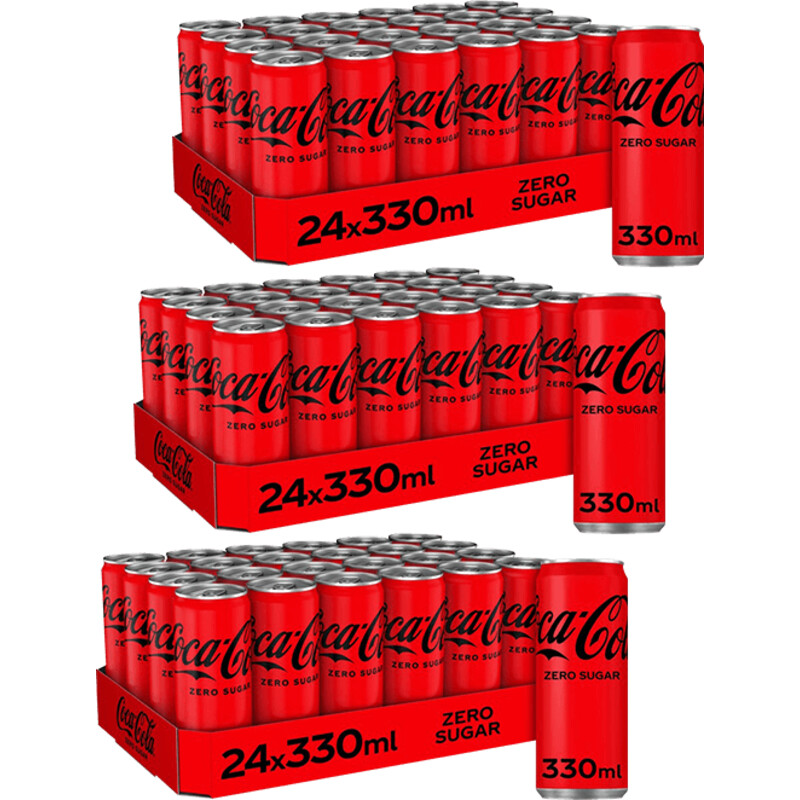 Coca-Cola Zero Sugar 3-tray pakket