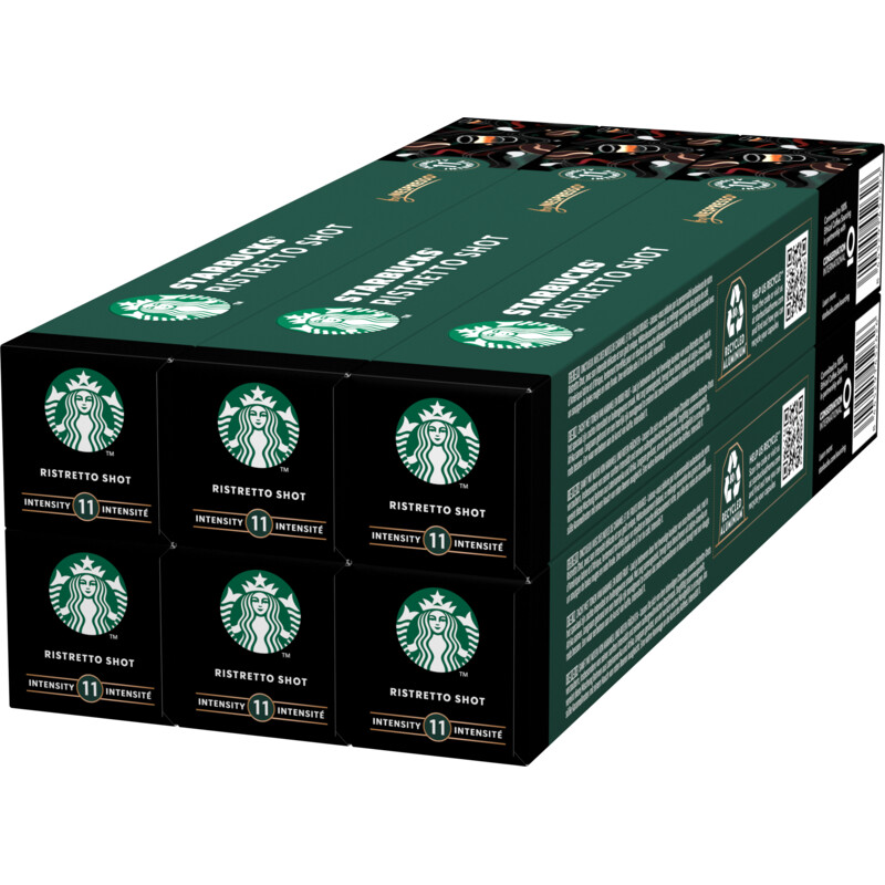 Starbucks Nespresso Ristretto Shot 6-pack