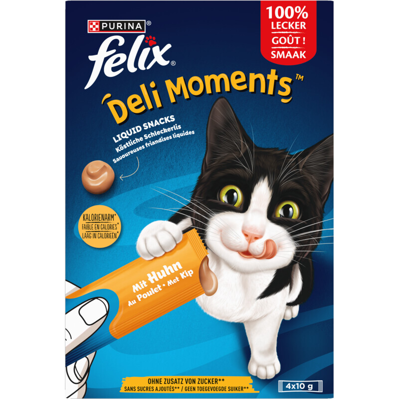 Felix Deli moments liquid snacks kip