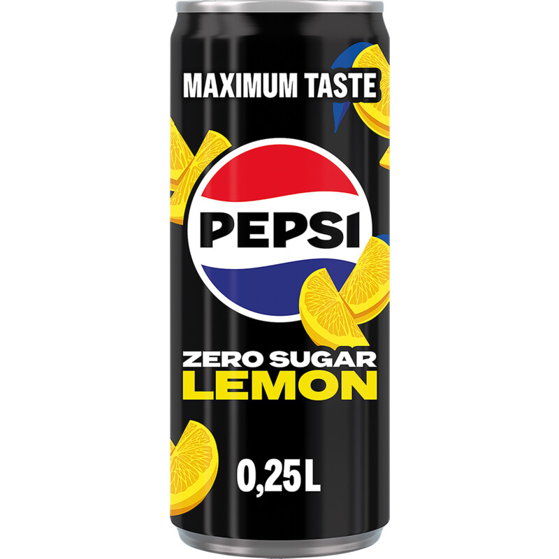 Pepsi Zero sugar lemon