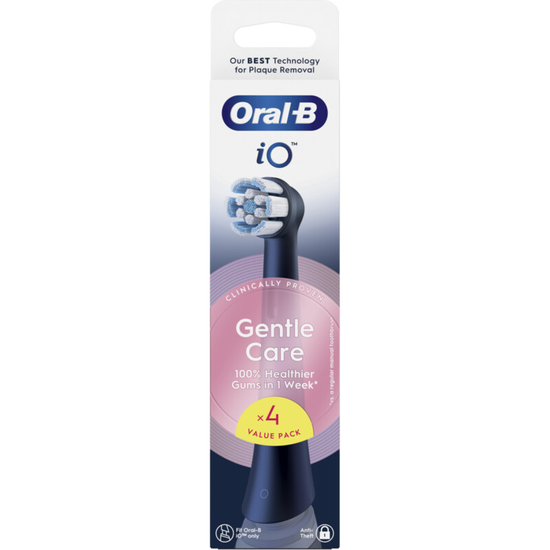 Oral-B IO gentle care opzetborstels zwart