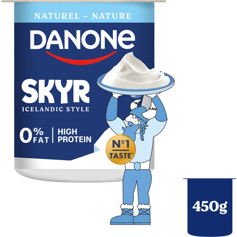 Danone Skyr naturel high protein 0% fat