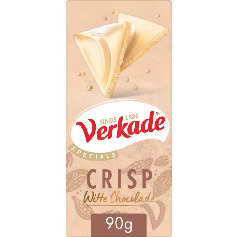 Verkade Specials crisp witte chocolade