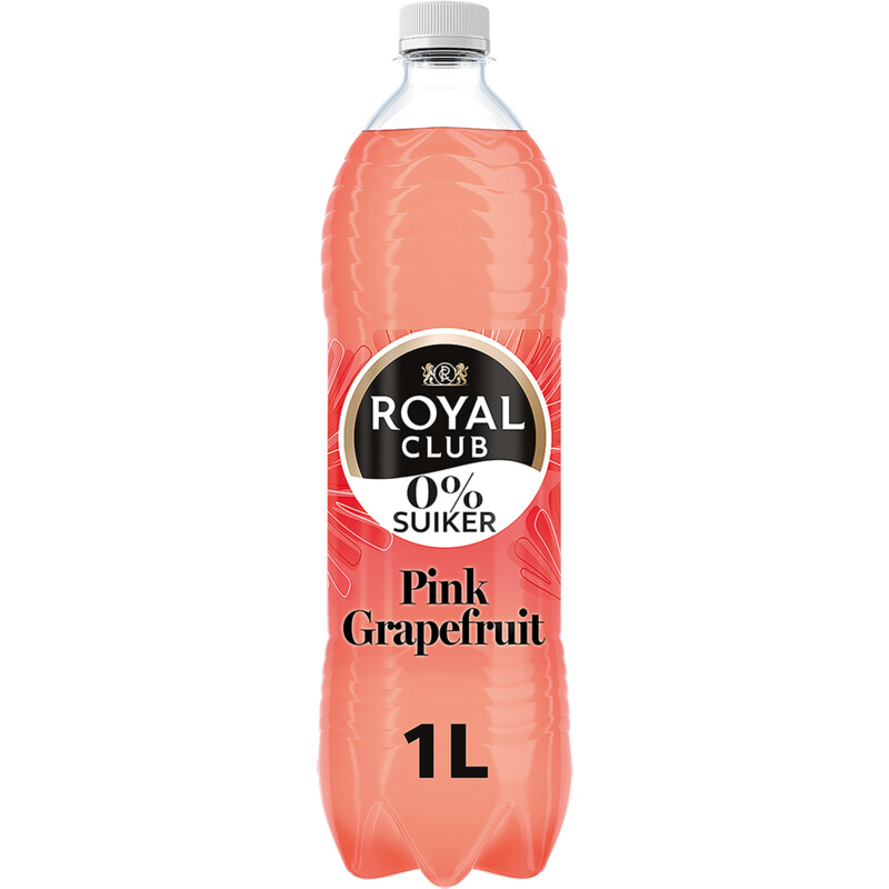 Royal Club Pink grapefruit 0% suiker