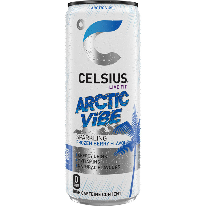 Celsius Sparkling arctic vibe