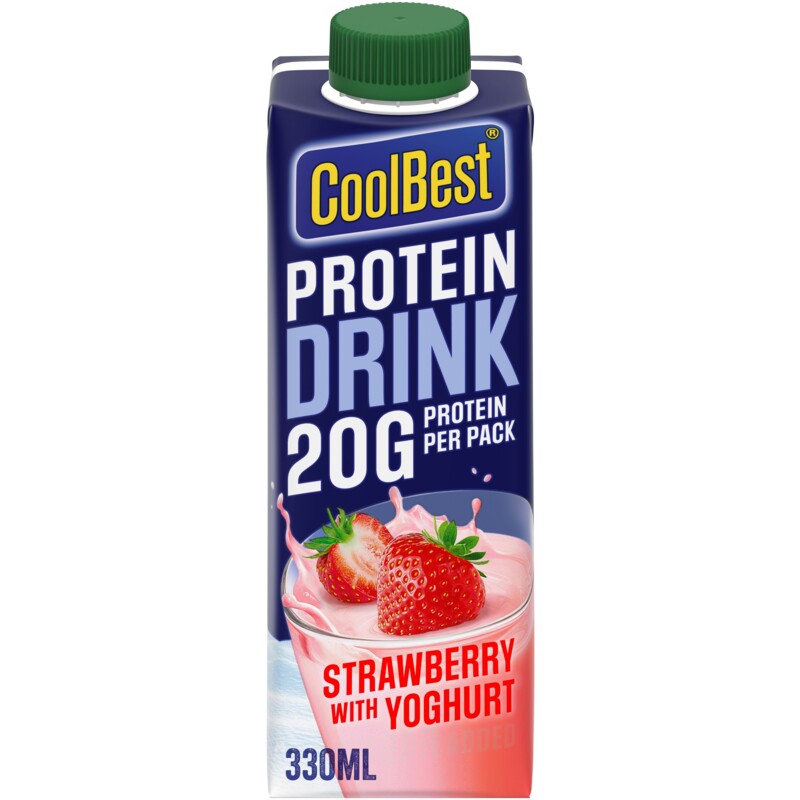 CoolBest Protein drink strawberry