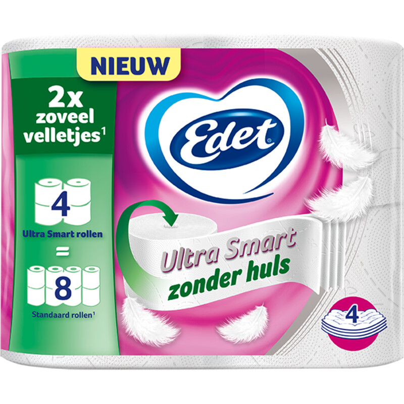 Edet Ultra smart 4-laags toiletpapier