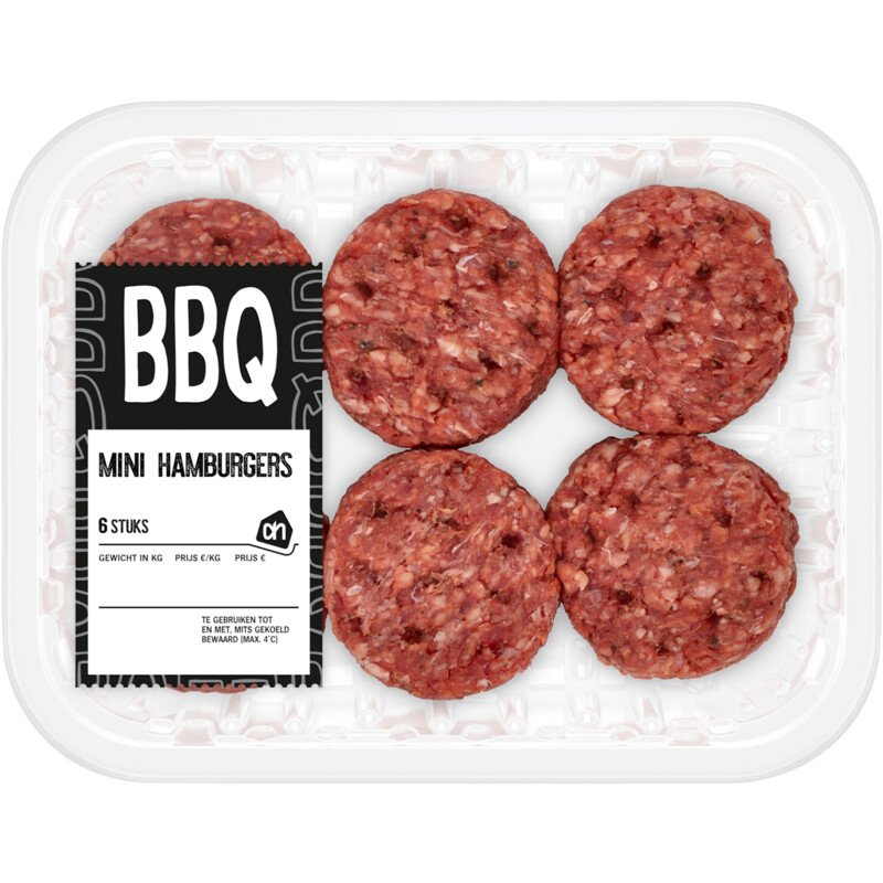 AH BBQ mini hamburgers