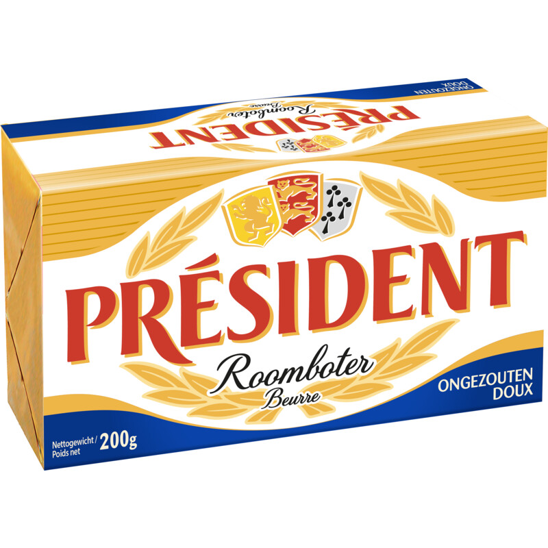 Président Roomboter ongezouten