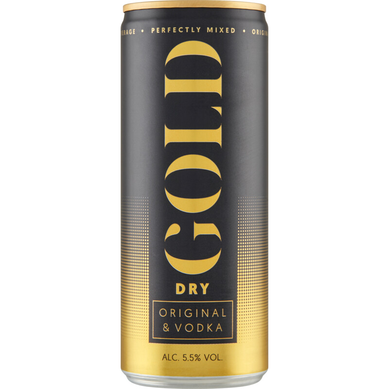 Gold Dry Original & vodka