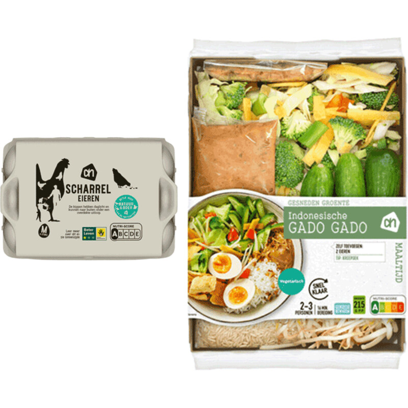 AH Vega Gesneden Gado Gado Verspakket