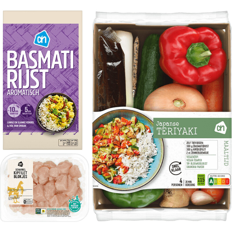 AH Japanse Teriyaki Verspakket