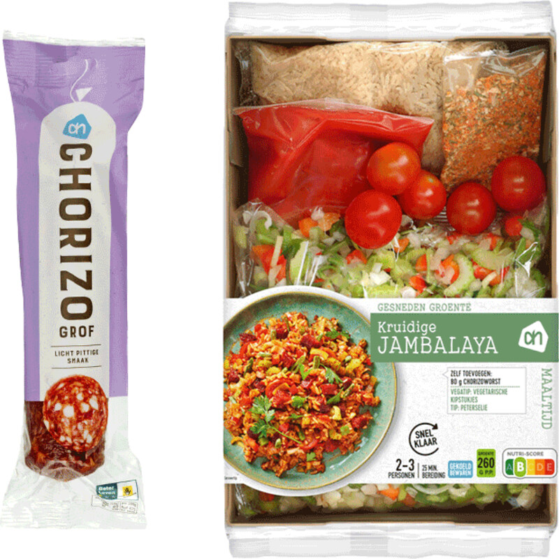 AH Gesneden Kruidige Jambalaya Verspakket