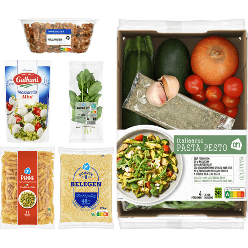 AH Vega Italiaanse Pasta Pesto Verspakket