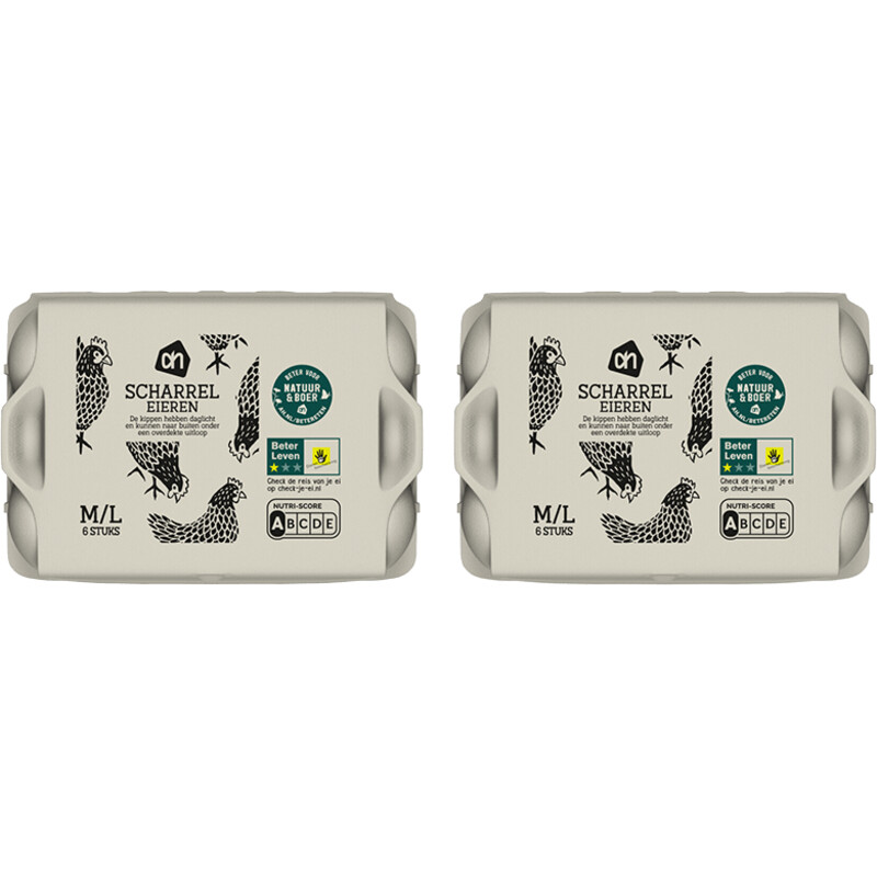 AH Scharreleieren M 2-pack