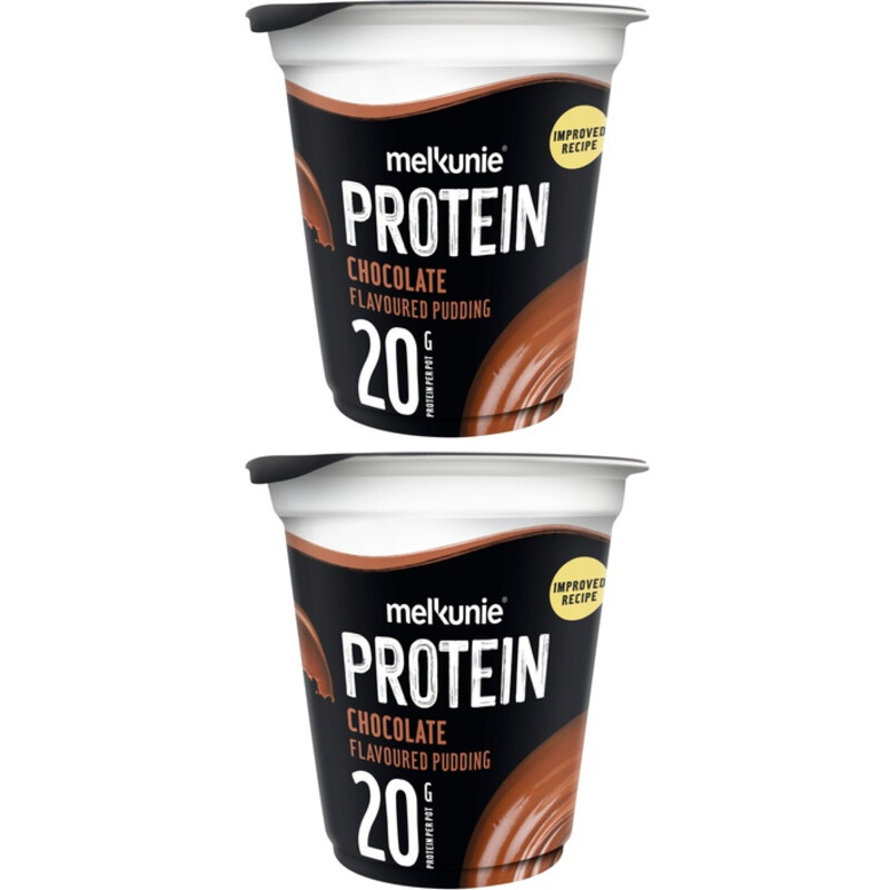 Melkunie Protein chocolade pudding 3-pack