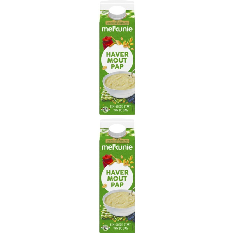 Melkunie Havermoutpap 2-pack
