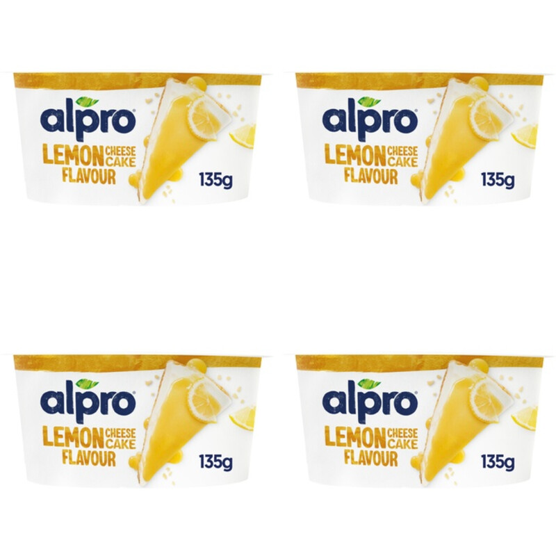 Alpro Lemon cheesecake flavour 4-pack