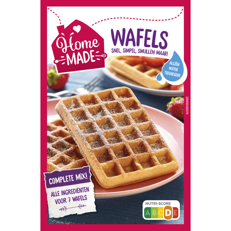 Homemade Mix voor wafels