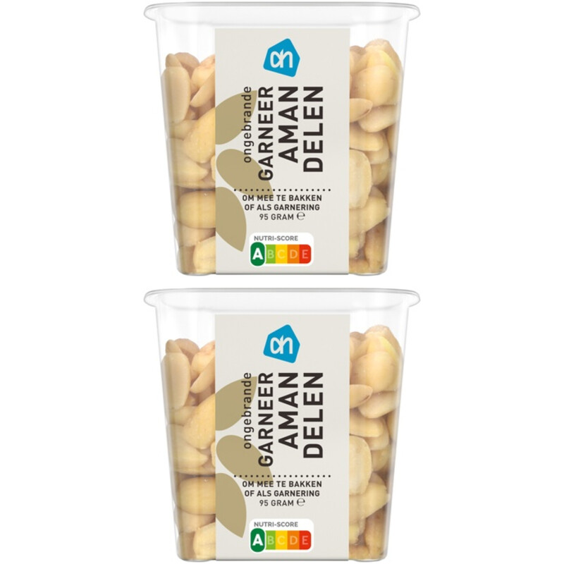 AH Ongebrande garneer amandelen 2-pack