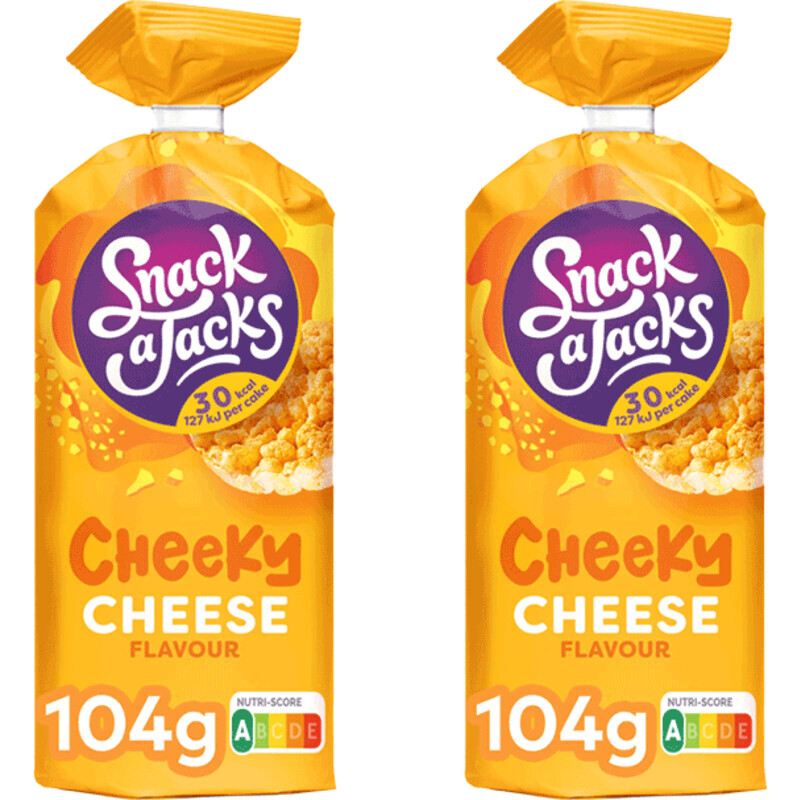 Snack a Jacks Cheeky Cheese 2-pack