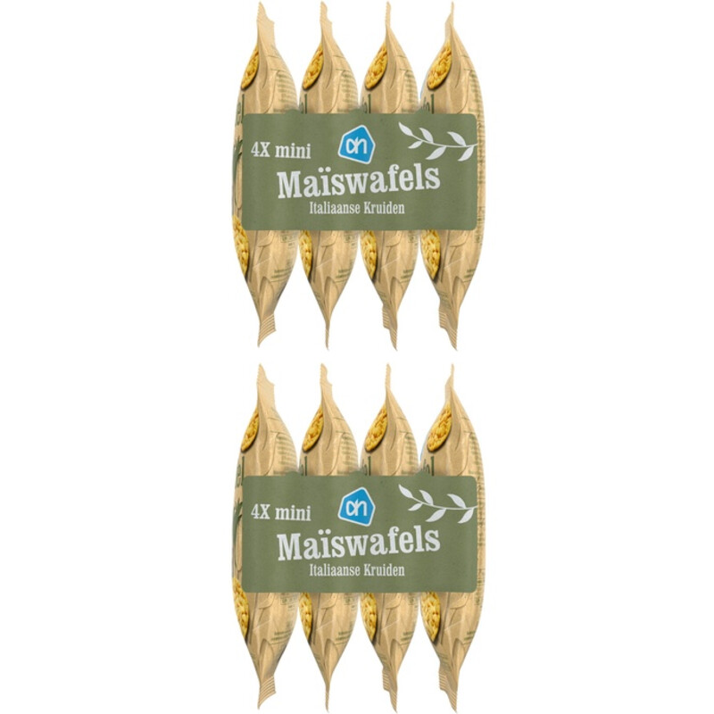 AH Mini maiswafels Italia. kruiden 2-pack