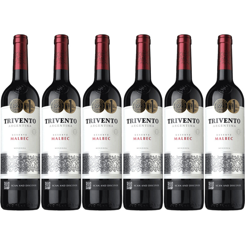 Trivento Malbec 6 flessen