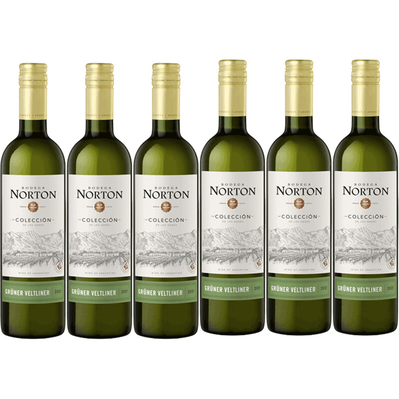 Norton Colección grüner veltliner 6 flessen
