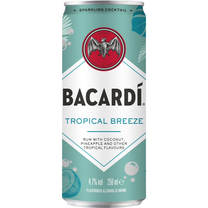 Bacardi Tropical breeze