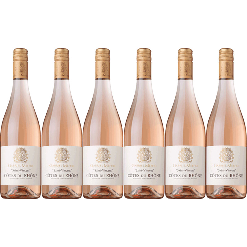 Gabriel Meffre Cotes du Rhone Saint Vincent 6 flessen