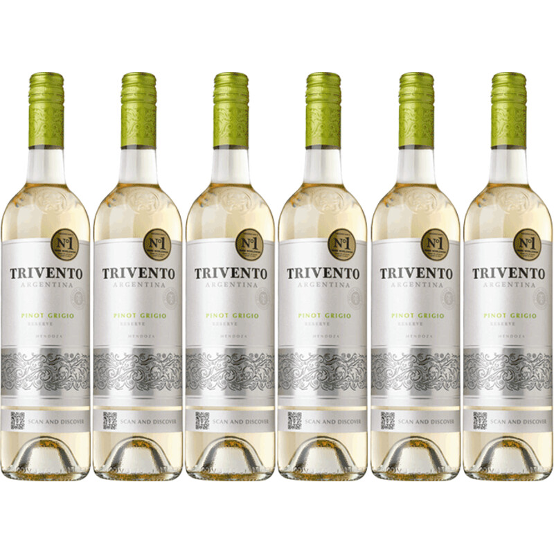 Trivento Pinot grigio 6 flessen