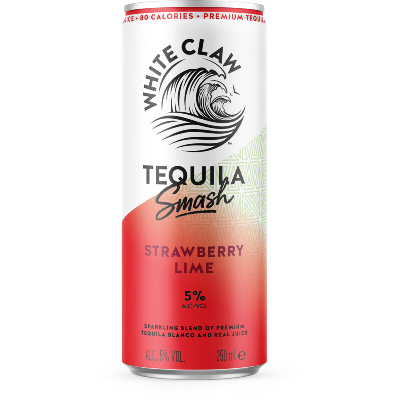 White claw Tequila smash strawberry lime