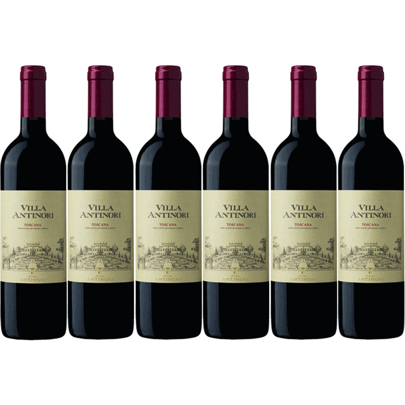 Antinori Villa antinori rosso Toscana 6 flessen