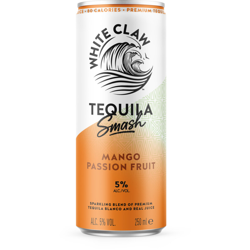 White claw Tequila smash mango passion fruit