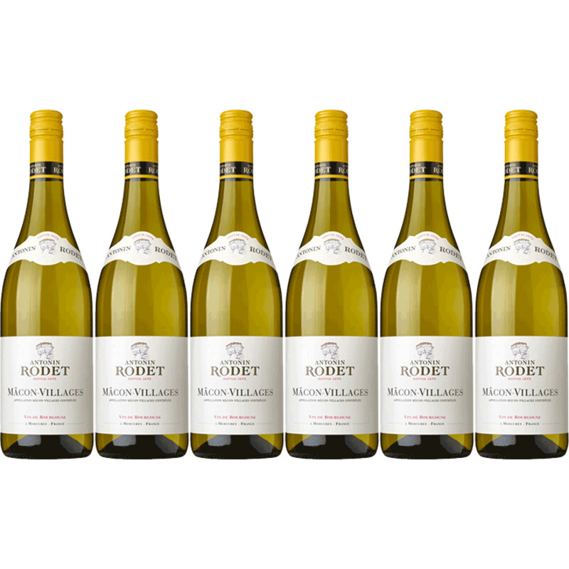 Antonin Rodet Mâcon-villages blanc 6 flessen