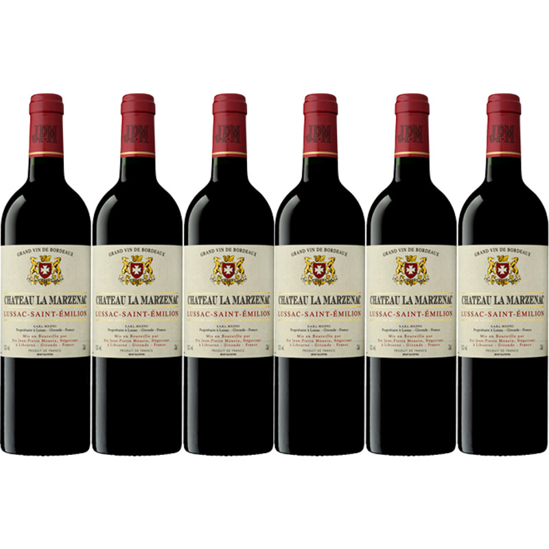 Château La Marzenac La marzenac 6 flessen