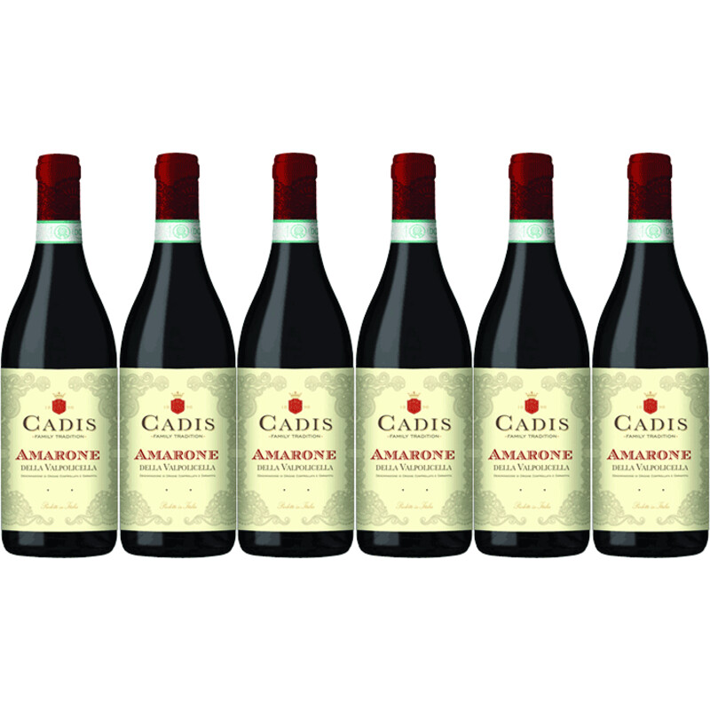 Cadis Amarone della valpolicella 6 flessen