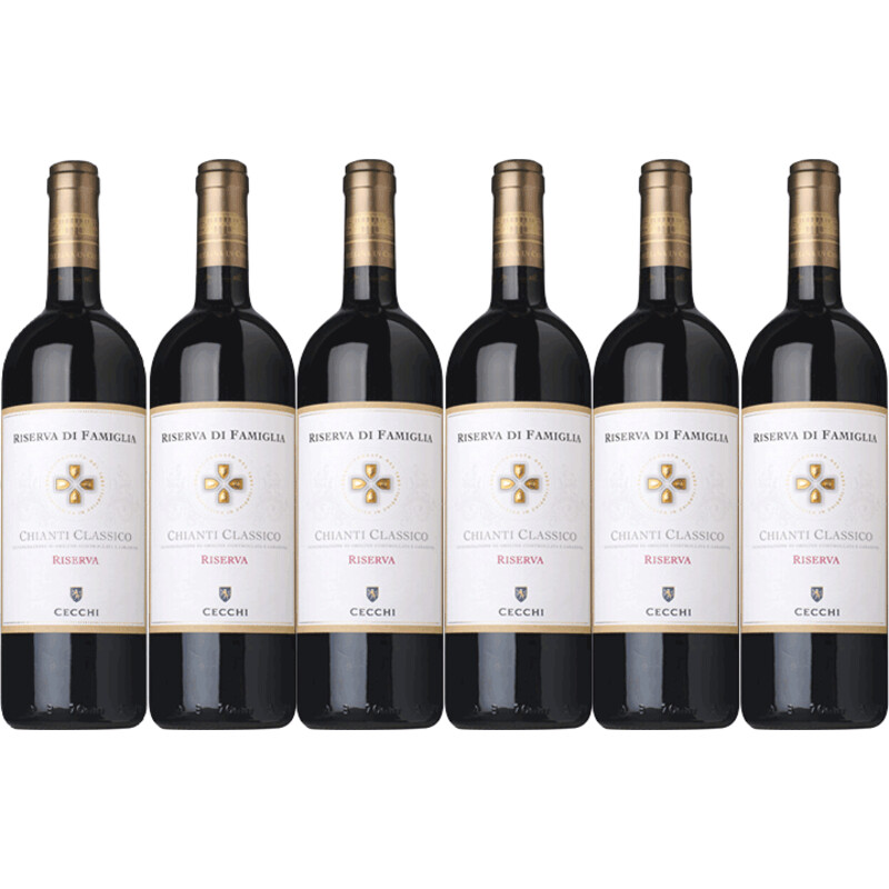 Cecchi Chianti classico riserva 6 flessen