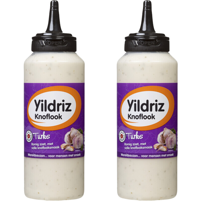 Yildriz Turkse knoflooksaus 2-pack