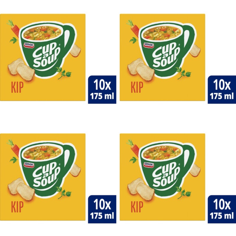 Knorr Cup-a-soup kip 4-pack
