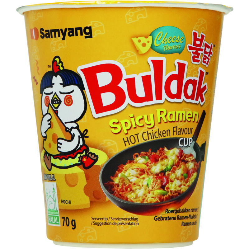 Samyang Buldak spicy ramen cheese