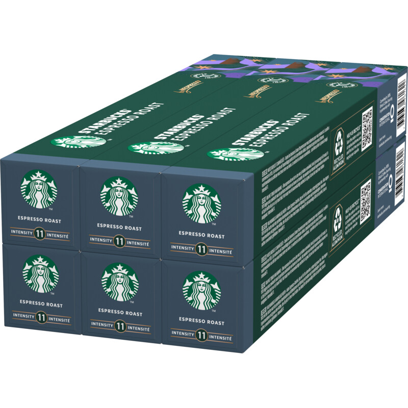 Starbucks Nespresso Espresso Roast 6-pack