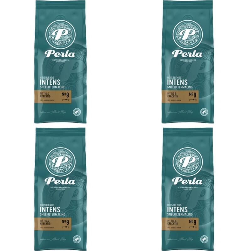 Perla Huisblends Intens snelfiltermaling 4-pack